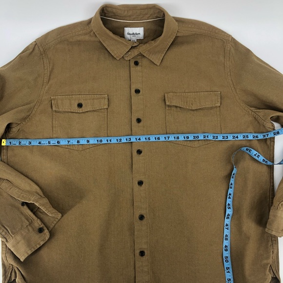 Goodfellow&Co Brushed Denim Casual Button Up Shirt - Picture 3 of 11